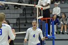 Volleyball vs Emerson  Wheaton College Women's Volleyball vs Emerson College. - Photo by Keith Nordstrom : Wheaton, Volleyball, VB2019
